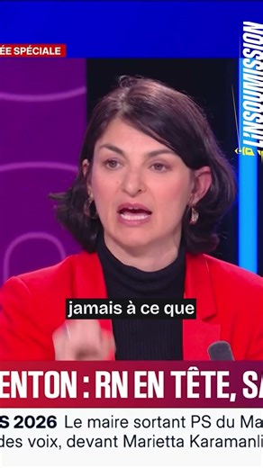 Marseille - Aurélie Trouvé slams the irresponsibility of the Socialist Party, which is risking a ...