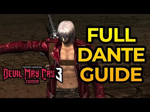 A Full Guide to Dante in DMC3 Crimson