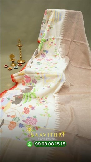 Saavithri Presents – Ponduru Khadi Series | Continuing the Legacy of Timeless Weaves✨| Ponduru Magic