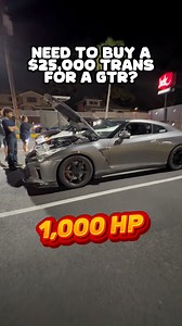 57K views · 758 reactions | $25000 Transmission for GTR for 1000 HP is wild!  #r35 #gtr #gtr35 #gtrlife #r35gtr #gtrclub #gtrfamily #gtrlovers #nissan #zociety #jdmcars #junkyard #explorepage #carsoninstagram #reels #trendingreel #reelsforyou #vqlife #cars #carproblems #turbo #carenthusiast #reelsforyou | BeDistinct | Facebook