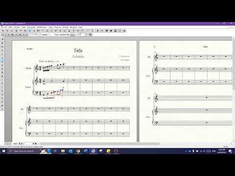 Finale Tutorial 1: Note Entry/Editing