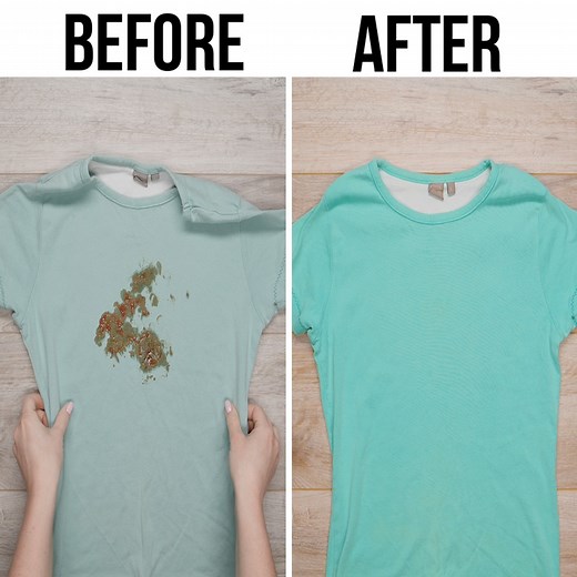 202K views · 451 reactions | 6 easy ways to remove stains from your clothes | MetDaan DIY | Facebook