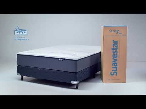 Colchón Suavestar Stress Free en caja