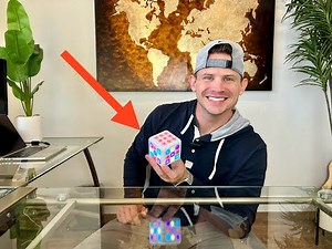 Review and Demo of Power Your Fun Cubik LED Flashing Cube Memory Game - Electronic Handheld Game