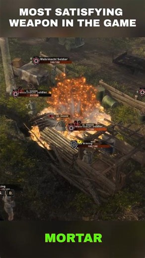 The power of MORTAR!!! Forgotten but Unbroken. #forgottenbutunbroken #ww2 #strategygame