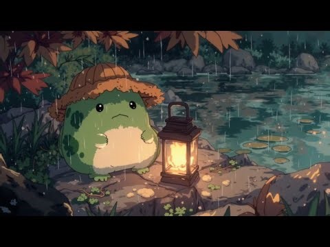 Cozy Froggy Lofi 🐸 Rainy Day Chillhop Beats ~ Relaxing Lofi Hip Hop Vibes for you