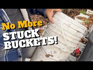 No More Stuck Buckets! Easy Trick to Separate Them -- FAST!