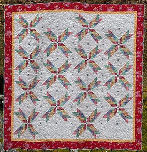 Braided Whirligig Quilt Pattern, Fat Quarter Quilt Pattern, Braid Quilt, Designed by Shannon Arnstein - Etsy Canada