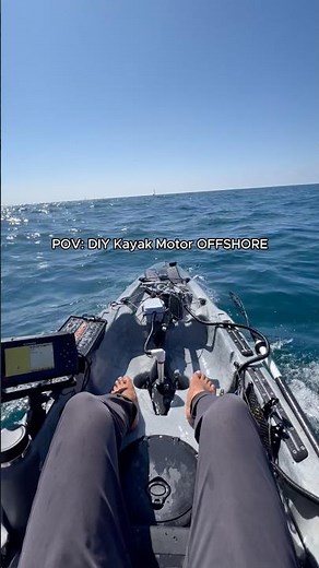 EASY ✅ Kayak Motor Build for Hobie #kayakfishing #hobiekayak #diy