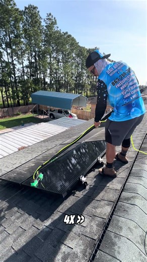 Getting into solar panel cleaning #solarpanelcleaning #solarpanel #lakeland