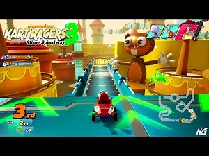 Nickelodeon Kart Racers 3 - All Characters And Stages Gameplay Walkthrough Part 128 - Kart Racing