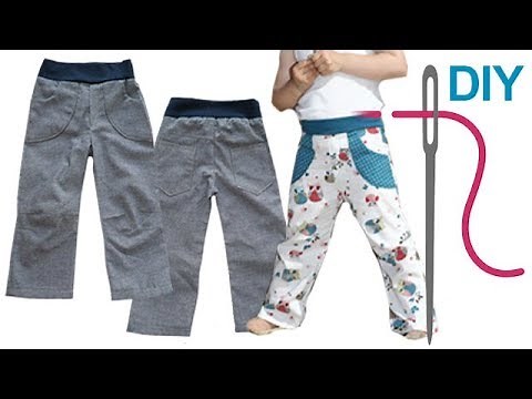 Hose nähen für Anfänger – DIY Kinderhose "MATTI"