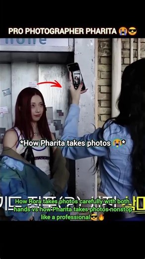 Pharita’s Camera Skills Are Insane🔥😎#베이비몬스터 #babymonster #shorts #kpop #yg