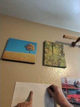 mounting a clock on the wall