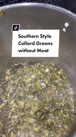 Meatless Southern Style Collard Greens Recipe
