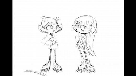 WORK IN PROGRESS. Inspired by Lauren Faust’s “Milky Way and the Galaxy Girls.”#funny #comedy #animation #animatic #milkywayandthegalaxygirls