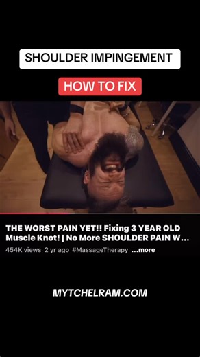 1.5K views | Shoulder Impingement Fix  | Sports Massage Release for...
