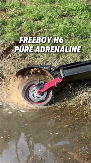 FREEBOY H6 🛴🔥 37MPH Speed + Dual Suspension | 2400W Off-Road Electric Scooter