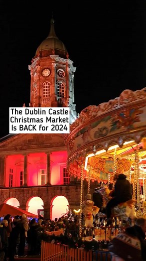 IT HAS BEEN CONFIRMED - The #DublinCastle Christmas Market is returning THIS MONTH🎅🎅⁠⁠Read all about it: https://www.theirishroadtrip.com/dublin-castle-christmas-market/ | The Irish Road Trip