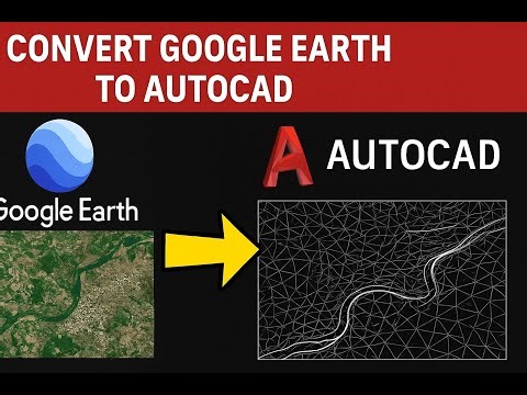 google earth to autoCAD