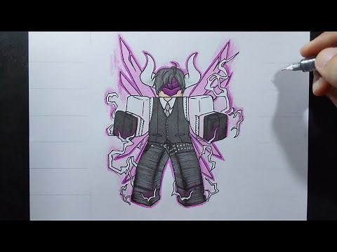 How to draw Cyborg V4 Blox Fruits