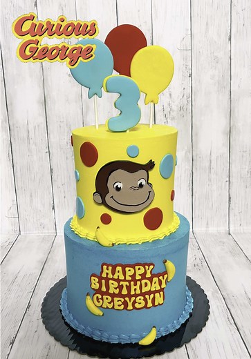 Curious George Birthday Cake Ideas