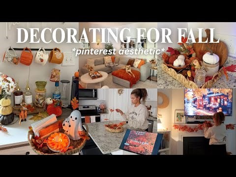 DECORATING MY HOME FOR FALL | *NEW* cozy pinterest aesthetic inspo | warm traditional decor