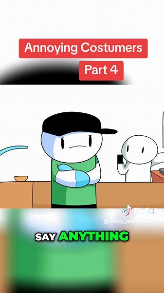 Part 4 - Annoying Costumers 🤣 #theodd1sout #subway #story #costumer #idontcare