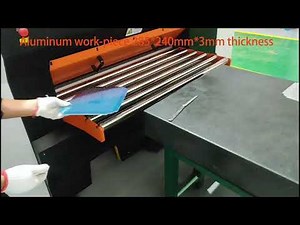 Roller leveling machine for perforated metal sheet