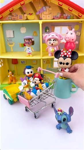 Unboxing Mickey Mouse Family Toys ASMR Funny Videos #donald #mickeymouse