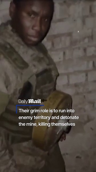 Russian forces strap mines to African mercenaries in Ukraine