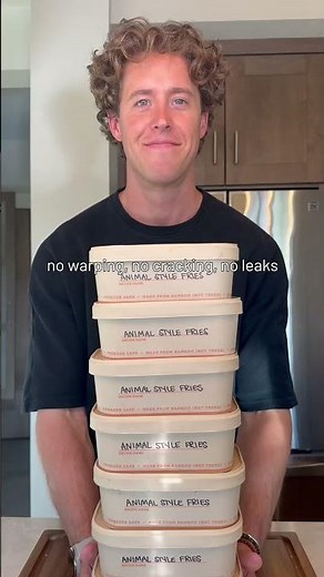 Microwave-safe, freezer-safe, and perfectly stackable