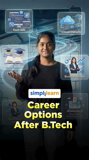 Career Options After BTech CSE | Top High Paying Tech Jobs 2026 #shorts #simplilearn
