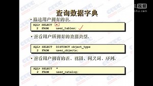 CUUG全套Oracle视频-SQL10_管理表