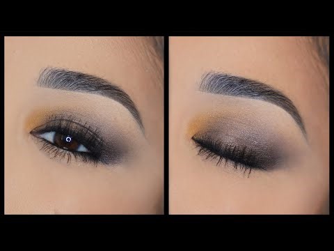 Easy Dark Eyeshadow Tutorial | No Fake Lashes