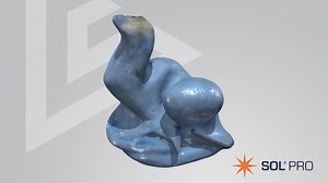 Ear impression, 3 scanning passes - SOL PRO - Download Free 3D model by Scan Dimension (@scandimension)