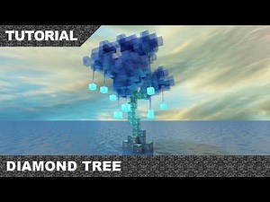Minecraft Diamond Tree Tutorial & Download