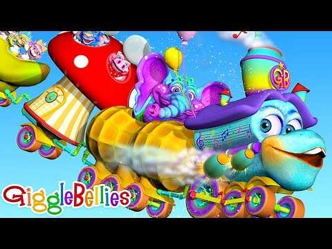 Train Cartoons for Children - Choo Choo | GiggleBellies