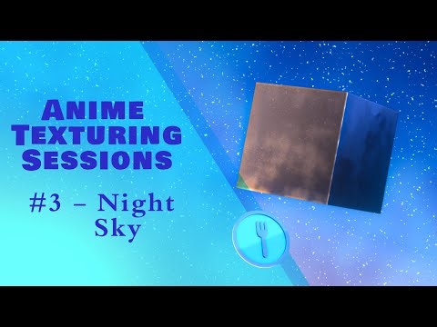Making Anime in Blender #3 - How to make an anime Night Sky
