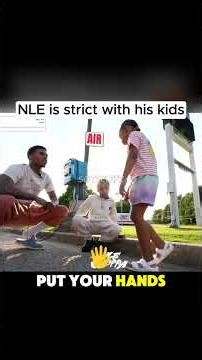 nle is strict with his kids TWITCH: NLECHOPPA #nlechoppa