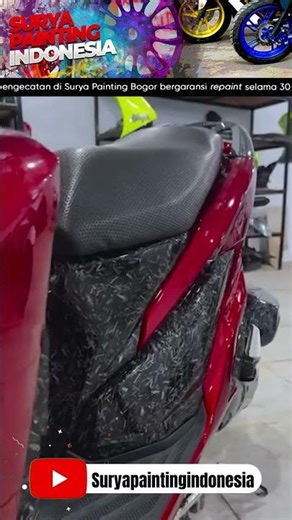 The appearance changes with suryapainting, vario red candy
