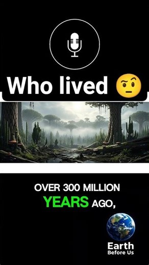 who lived before the dinosaurs?😯#facts