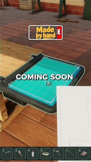 New Realistic Job Simulator PC Game Where You Build Wodden Tables piece by Piece