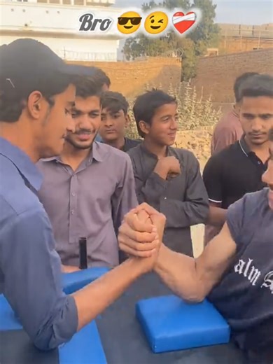 @Haseeb⚡arm power He just Give me A Pin 😇❤️‍🩹😉 #armwrestler #armwresling #russian