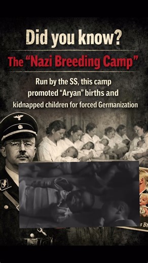 History Fact Nazi Breeding camp #history #historia #facts #shortvideo