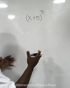 Cómo resolver el cubo de un binomio, ( Cubo de la suma de dos términos ) | Matematica paso a paso