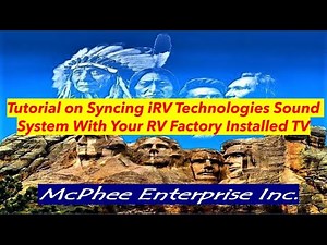 Quick Tutorial on Syncing The iRV Tech RV Sound System With Your RV TV