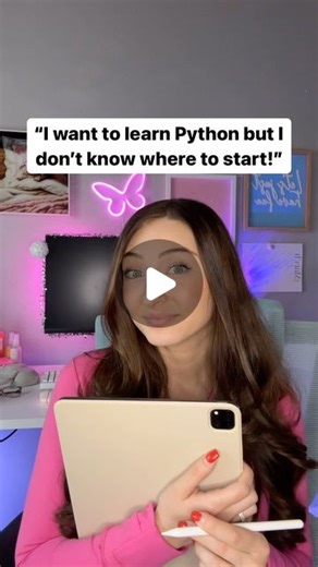 Skyy | Coding and Tech on Instagram: "Comment ‘Python’ and I’ll send you the link to the playlist I made with 8 of the best video tutorials to get you started in Python! You will learn how to download everything you need including different IDEs to start coding projects in Python!🐍 #python #programming #coding #computerscience #compsci #softwareengineering #codingtutorial"