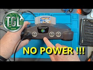 Nintendo N64 No Power, Can we fix it ?