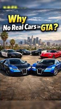 Why GTA Uses Fake Cars Instead of Real One | GTA Will NEVER Use Real Cars #gta5 #cars #shots #cartok